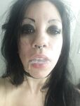 Goth cum dumpster