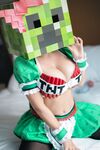 Minecraft Creeper Maid leaked nude gal part 3
